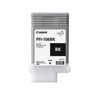 Canon PFI-106BK (6621B001) Schwarze Originalpatrone.