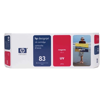 HP C4942A (83) Kırmızı Orjinal Kartuş - Designjet