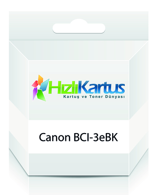 Canon BCI-3eBK  (4479A002) Siyah Muadil