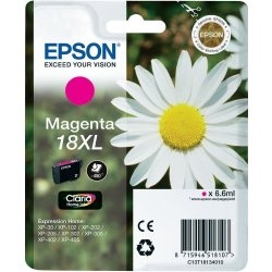 Epson C13T18134020 (18XL) Kırmızı Orjinal Kartuş -