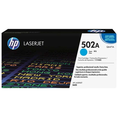 HP Q6471A (502A) Mavi Orjinal Toner - Laserjet 360