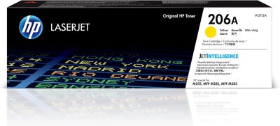 HP W2112A (206A) Sarı Orjinal Toner - M255dw / M28