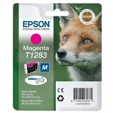 Epson C13T12834021 (T1283) Rot, Originalpatrone.