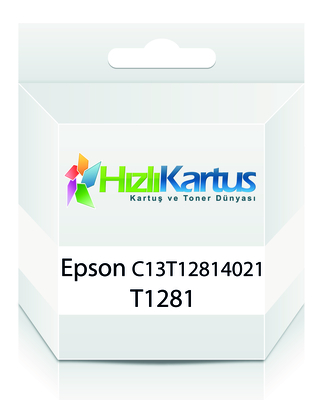Epson C13T12814021 (T1281) Schwarze kompatible Tintenpatrone - Stylus SX125