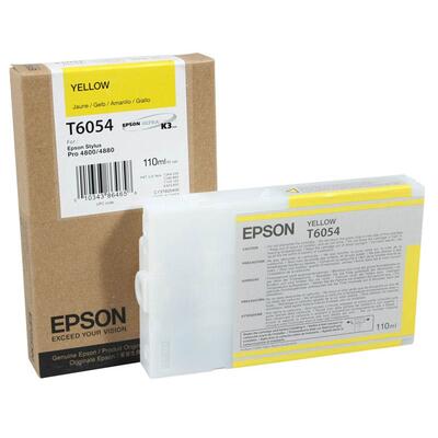 Epson C13T605400 (T6054) Sarı Orjinal Kartuş - Sty