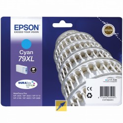 Epson C13T79024010 (79XL) Mavi Orjinal Kartuş - WF