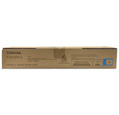 Toshiba T-FC727P-C Cyan Original Toner - E-Studio 6526AC