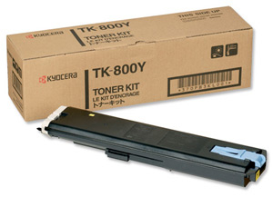 Kyocera TK-800Y Gelber Orjinaltoner — FS-C8008