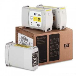 HP C5085A (90) 3lü Sarı Orjinal Kartuş - DesignJet
