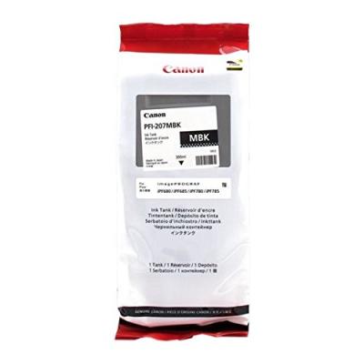 Canon PFI-207MBK (8788B001) Matt Schwarz, Original Tinte.
