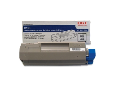 OKI 44315304 Schwarzer Originaltoner - C610N / C610CDN