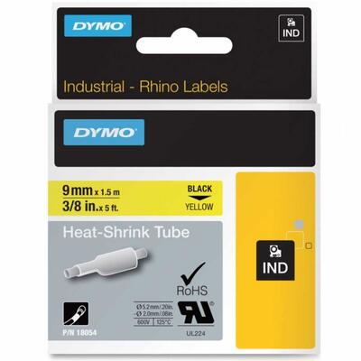 Dymo RhinoPro 18054 Yellow-Black 9 mm x 1.5 m Original Strip