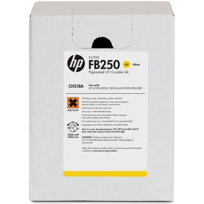 HP CH218A FB250 3-liter Yellow Original Scitex Tinte