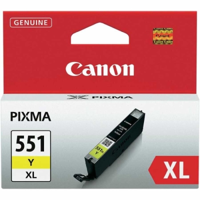 Canon CLI-551XL Y Yüksek Kapasite Sarı Orjinal Kar