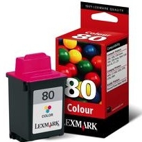 Lexmark 12A1980 (80) Renkli Orjinal Kartuş - 3200