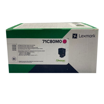 Lexmark 71C80M0 Magenta Original Toner - CS730