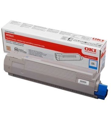 OKI 44059227 Blauer Originaltoner - MC860