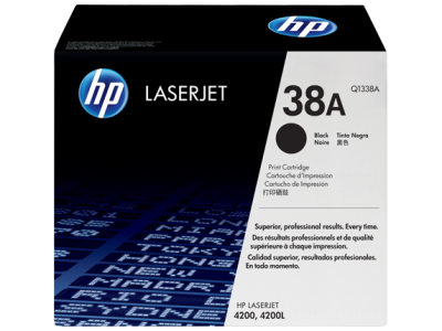 HP Q1338A (38A) Siyah Orjinal Toner - Laserjet 420