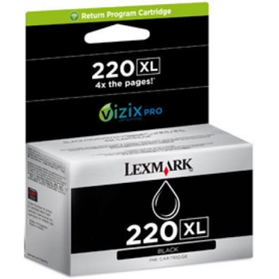 Lexmark 220XL-BK (14L0174A) Siyah Orjinal Kartuş -