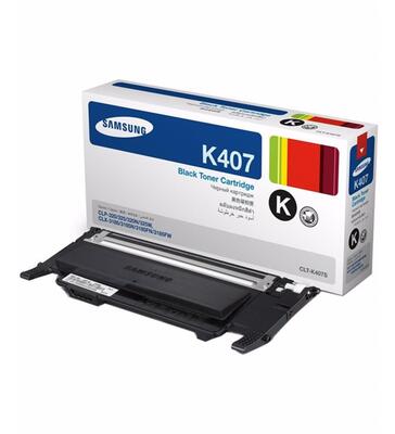 Samsung CLT-K407S/SEE Black Original Toner - CLP-320/CLP-325