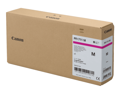 Canon PFI-711M (6848C001) Kırmızı Orjinal Kartuş -