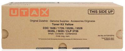 Utax CLP-3726, CDC-1626 / 1726 / 5526L / 5626 Yellow Original Toner Triumph Adler DCC-2626 / 2726 (4472610016)