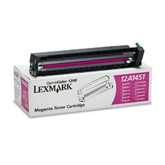Lexmark 12A1451 Kırmızı Orjinal Lazer Toner - 1200