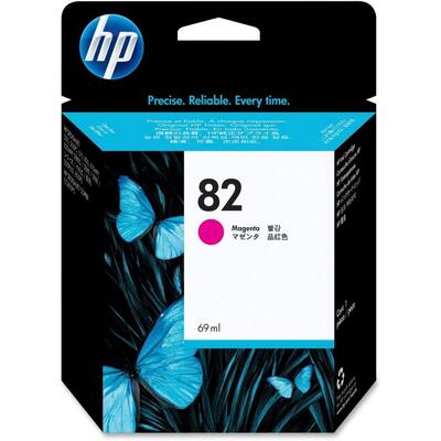 HP C4912A (82) Kırmızı Orjinal Kartuş - Design