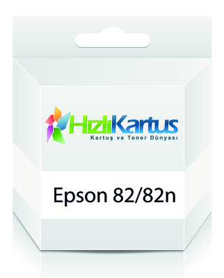 Epson C13T082190 (82/82n) Schwarze kompatible Tintenpatrone - R270 / RX590