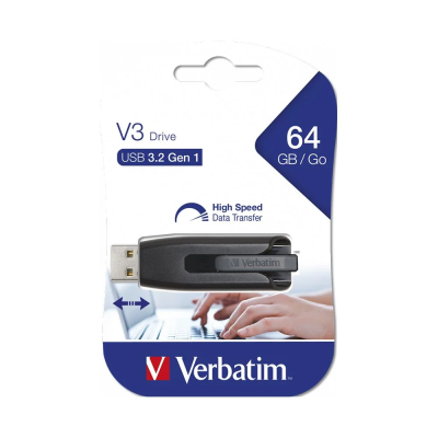 Verbatim 64GB Store N Go V3 USB 3.2 USB Memory (49174)