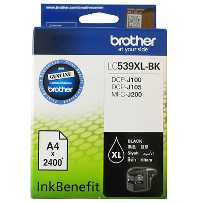 Brother LC539XL BK Black Orjinal Kartusche High Cap