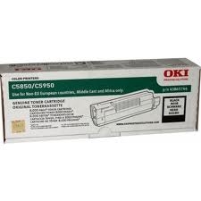 OKI 43865744 Schwarzer Originaltoner - C5850 / C5950