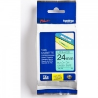 Brother TZe-751 Siyah-Yeşil 24MM Orjinal Etiket Şe