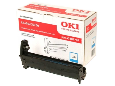 OKI 43381707 Mavi Orjinal Drum Ünitesi - C5600 / C