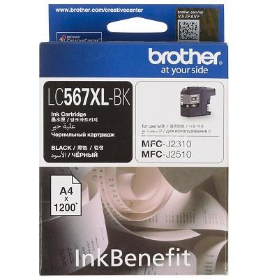 Brother LC567XLBK Siyah Orjinal Kartuş - MFC-J2310