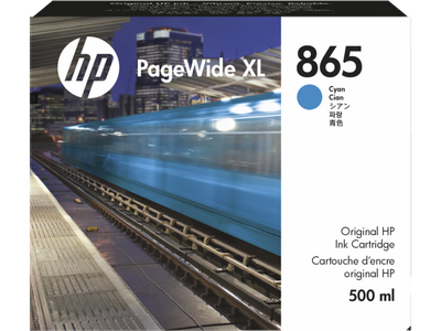 HP 865 (3ED85A) Mavi Orjinal Kartuş - PageWide XL