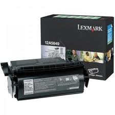 Lexmark 12A5849 Siyah Orjinal Toner Yüksek Kapasit