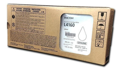 Ricoh L4130 / L4160 842164 Original White Ink Cartridge