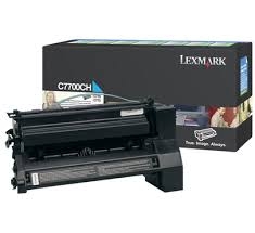 Lexmark C7700CH Cyan Original Toner High Yield - C770 / C772