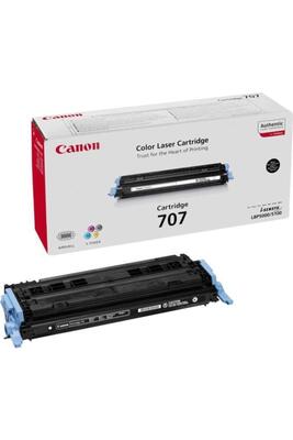 Canon CRG-707B  (9424A004)  Black Original Toner- LPB5000 / LBP5100