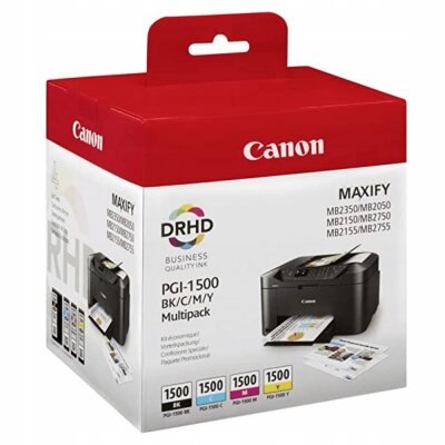 Canon PGI-1500 BKCMY (9218B005) Multipack 4lü Set