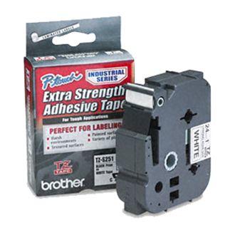 Brother TZE-S251 (24Mm) White Laminated Label