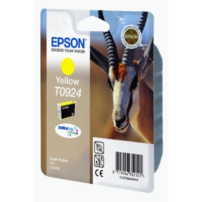 Epson C13T10844A10 (T0924) Sarı Orjinal Kartuş - S
