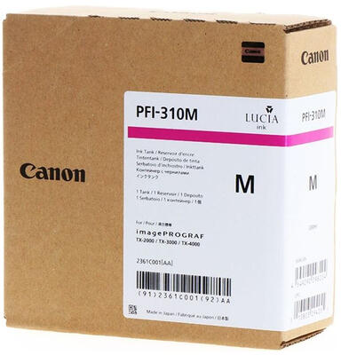 Canon PFI-310M (2361C001) Kırmızı Orjinal Kar