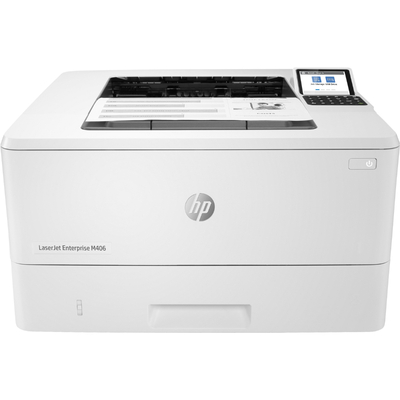 HP 3PZ15A (M406dn) LaserJet Enterprise Duplex + Network Monochrome Laser Printer