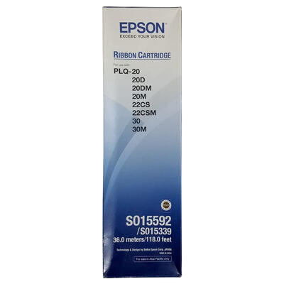 Epson PLQ-20 S015339 Original Strip (Pack of 3) PLQ-20 / PLQ-22 / PLQ-30 / PLQ-35