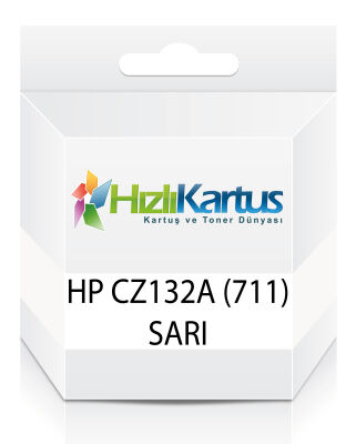 HP CZ132A (711) Gelbe kompatible Tintenpatrone - Designjet T120