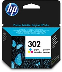 HP F6U65A (302) Renkli Orjinal Kartuş - DeskJet 21