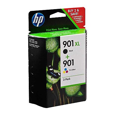 HP 901 + 901XL (SD519AE) Orjinal Kartuş Seti Yükse
