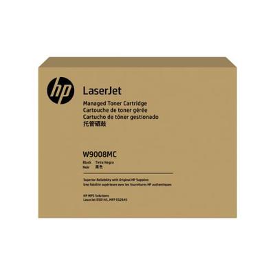 HP W9008MC Schwarzer Originaltoner - Laserjet Verwaltet E50145dn / E52645dn
